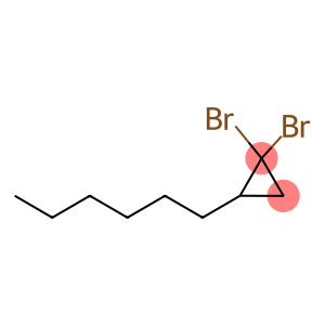 1-(2,2-DIBROMOCYCLOPROPYL)HEXANE
