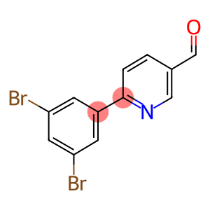 6-(3,5-DIBROMO-PHENYL)-PYRIDINE-3-CARBALDEHYDE