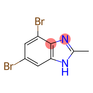 4,6-DIBROMO-2-METHYL-1H-BENZIMIDAZOLE