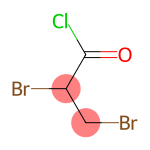 2,3-dibromo propionic chloride