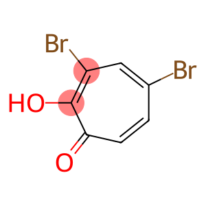 3,5-DIBROMO-2-HYDROXY-2,4,6-CYCLOHEPTATRIEN-1-ONE