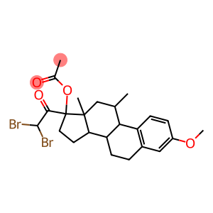 17-(2,2-DIBROMOACETYL)-3-METHOXY-11,13-DIMETHYL-7,8,9,11,12,13,14,15,16,17- DECAHYDRO-6H-CYCLOPENTA[A]PHENANTHREN-17-YL ACETATE