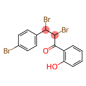 2,3-DIBROMO-3-(4-BROMOPHENYL)-1-(2-HYDROXYPHENYL)PROPAN-1-ONE, TECH