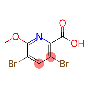 3,5-Dibromo-6-methoxypyridine-2-carboxyliy acid