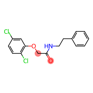 2-[(2,5-dichlorophenyl)oxy]-N-(2-phenylethyl)acetamide