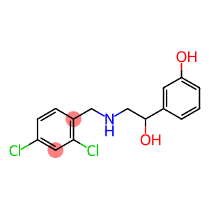 3-{2-[(2,4-dichlorobenzyl)amino]-1-hydroxyethyl}phenol