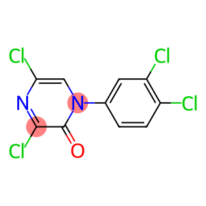 3,5-dichloro-1-(3,4-dichlorophenyl)-2(1H)-pyrazinone