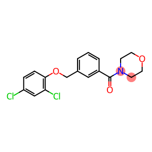 4-{3-[(2,4-dichlorophenoxy)methyl]benzoyl}morpholine