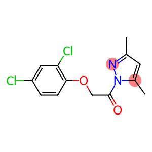 1-[(2,4-dichlorophenoxy)acetyl]-3,5-dimethyl-1H-pyrazole