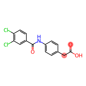 {4-[(3,4-dichlorobenzoyl)amino]phenyl}acetic acid