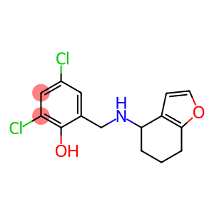 2,4-dichloro-6-[(4,5,6,7-tetrahydro-1-benzofuran-4-ylamino)methyl]phenol