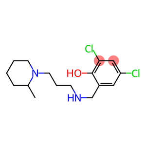 2,4-dichloro-6-({[3-(2-methylpiperidin-1-yl)propyl]amino}methyl)phenol