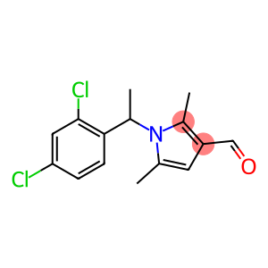 1-[1-(2,4-dichlorophenyl)ethyl]-2,5-dimethyl-1H-pyrrole-3-carbaldehyde