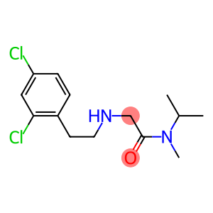 2-{[2-(2,4-dichlorophenyl)ethyl]amino}-N-methyl-N-(propan-2-yl)acetamide