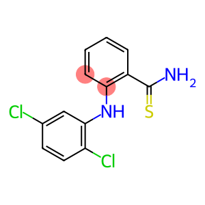 2-[(2,5-dichlorophenyl)amino]benzene-1-carbothioamide