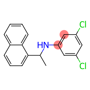 3,5-dichloro-N-[1-(naphthalen-1-yl)ethyl]aniline