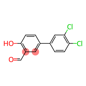 3',4'-dichloro-4-hydroxy-1,1'-biphenyl-3-carbaldehyde