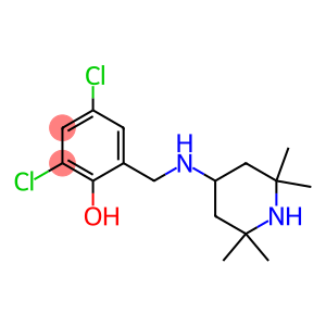 2,4-dichloro-6-{[(2,2,6,6-tetramethylpiperidin-4-yl)amino]methyl}phenol