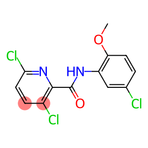 3,6-dichloro-N-(5-chloro-2-methoxyphenyl)pyridine-2-carboxamide