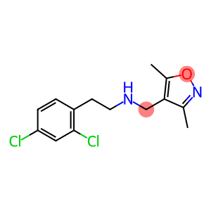 [2-(2,4-dichlorophenyl)ethyl][(3,5-dimethyl-1,2-oxazol-4-yl)methyl]amine