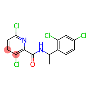 3,6-dichloro-N-[1-(2,4-dichlorophenyl)ethyl]pyridine-2-carboxamide