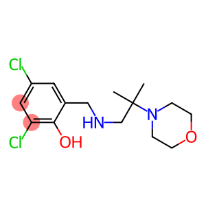 2,4-dichloro-6-({[2-methyl-2-(morpholin-4-yl)propyl]amino}methyl)phenol