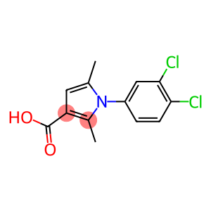 1-(3,4-dichlorophenyl)-2,5-dimethyl-1H-pyrrole-3-carboxylic acid