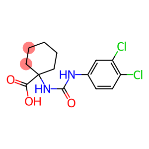 1-{[(3,4-dichlorophenyl)carbamoyl]amino}cyclohexane-1-carboxylic acid