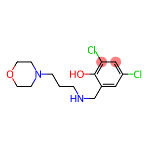 2,4-dichloro-6-({[3-(morpholin-4-yl)propyl]amino}methyl)phenol