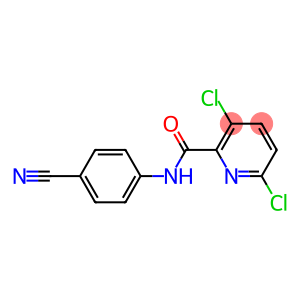 3,6-dichloro-N-(4-cyanophenyl)pyridine-2-carboxamide