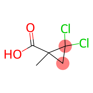 2,2-dichloro-1-methylcyclopropane-1-carboxylic acid