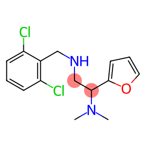 [(2,6-dichlorophenyl)methyl][2-(dimethylamino)-2-(furan-2-yl)ethyl]amine