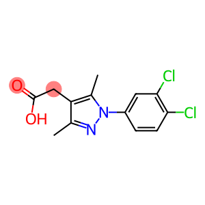 [1-(3,4-dichlorophenyl)-3,5-dimethyl-1H-pyrazol-4-yl]acetic acid