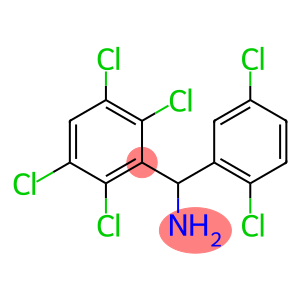 (2,5-dichlorophenyl)(2,3,5,6-tetrachlorophenyl)methanamine