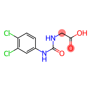 ({[(3,4-dichlorophenyl)amino]carbonyl}amino)acetic acid