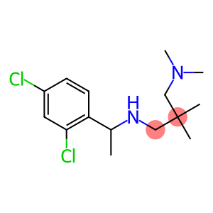 [1-(2,4-dichlorophenyl)ethyl]({2-[(dimethylamino)methyl]-2-methylpropyl})amine