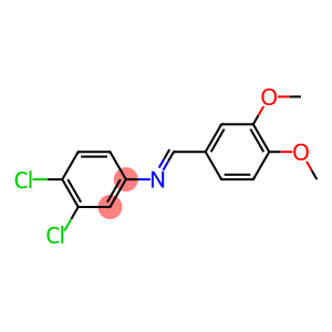 3,4-dichloro-N-[(E)-(3,4-dimethoxyphenyl)methylidene]aniline