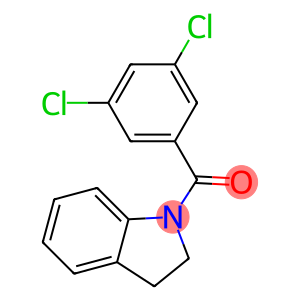 (3,5-dichlorophenyl)(2,3-dihydro-1H-indol-1-yl)methanone