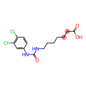 7-{[(3,4-dichlorophenyl)carbamoyl]amino}heptanoic acid