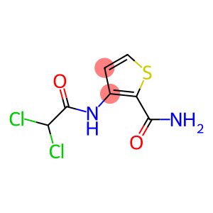 3-[(2,2-dichloroacetyl)amino]thiophene-2-carboxamide