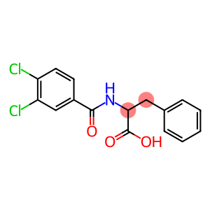 2-[(3,4-dichlorobenzoyl)amino]-3-phenylpropanoic acid