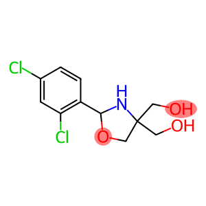 [2-(2,4-dichlorophenyl)-4-(hydroxymethyl)-1,3-oxazolan-4-yl]methanol