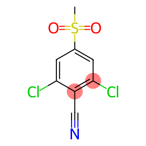 2,6-dichloro-4-(methylsulfonyl)benzonitrile