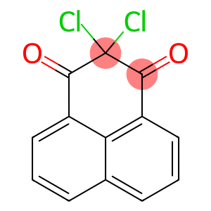 2,2-dichloro-2,3-dihydro-1H-phenalene-1,3-dione