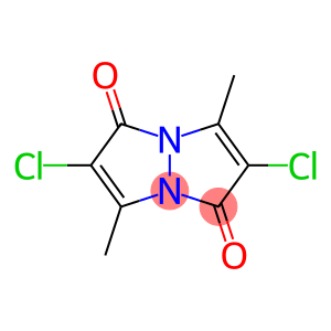 2,6-dichloro-3,7-dimethyl-1H,5H-pyrazolo[1,2-a]pyrazole-1,5-dione