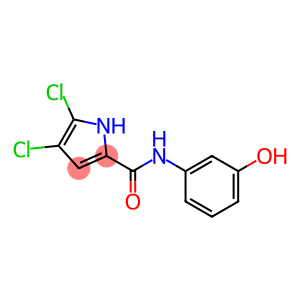 4,5-dichloro-N-(3-hydroxyphenyl)-1H-pyrrole-2-carboxamide