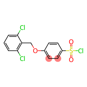 4-[(2,6-dichlorophenyl)methoxy]benzene-1-sulfonyl chloride