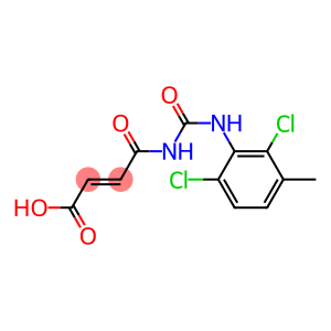 4-{[(2,6-dichloro-3-methylphenyl)carbamoyl]amino}-4-oxobut-2-enoic acid