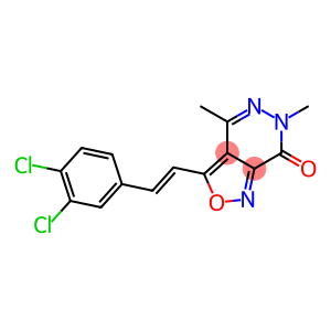 3-(3,4-dichlorostyryl)-4,6-dimethyl-6,7-dihydroisoxazolo[3,4-d]pyridazin-7-one