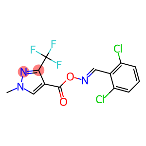 4-[({[(2,6-dichlorophenyl)methylene]amino}oxy)carbonyl]-1-methyl-3-(trifluoromethyl)-1H-pyrazole
